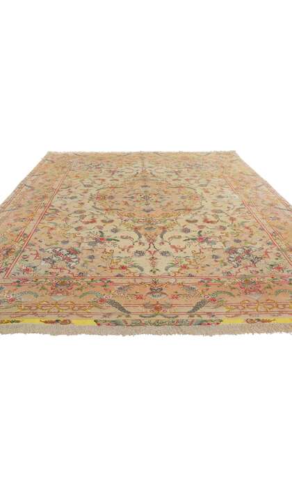 8 x 12 Vintage Persian Shirfar Tabriz Rug 78172