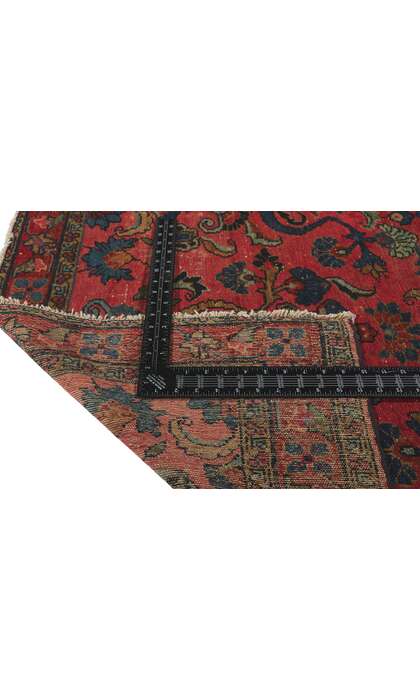 3 x 5 Antique Persian Lilihan Rug 78178