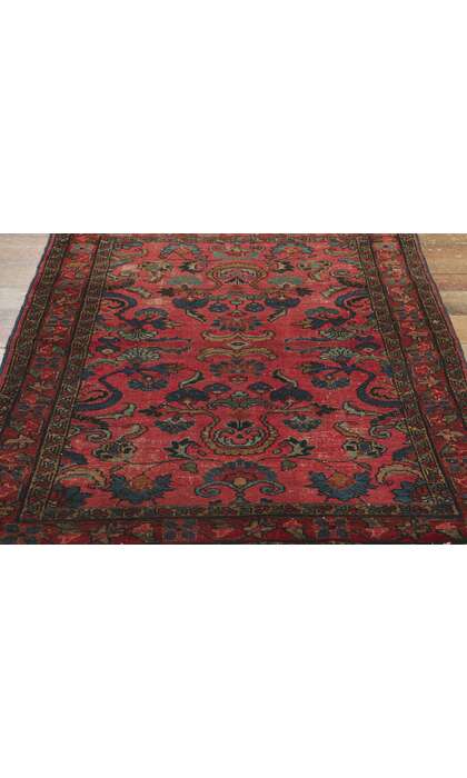 3 x 5 Antique Persian Lilihan Rug 78178