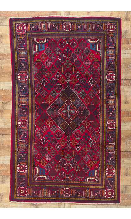 5 x 9 Antique Persian Joshegan Rug 78181
