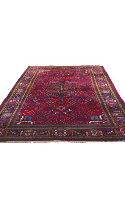 5 x 9 Antique Persian Joshegan Rug 78181