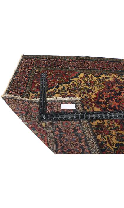 3 x 5 Antique Persian Sarouk Farahan Rug 78194