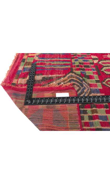 4 x 6 Vintage Boujad Moroccan Rug 21494