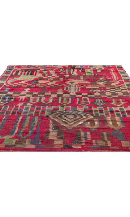 4 x 6 Vintage Boujad Moroccan Rug 21494