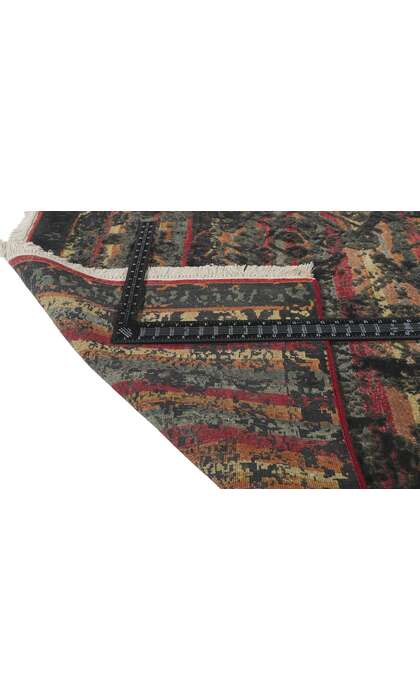 9 x 12 Contemporary Distressed Rug 30710