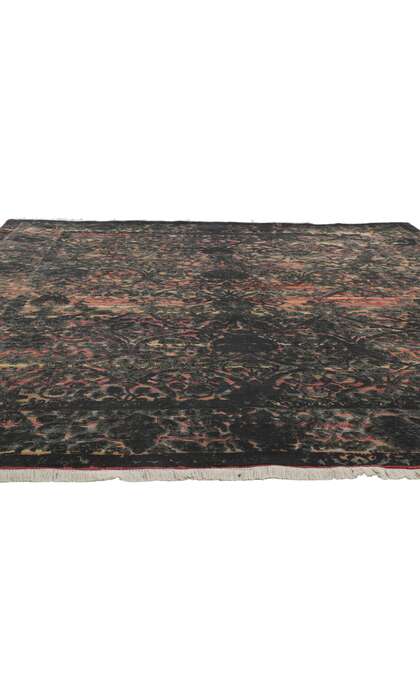 9 x 12 Contemporary Distressed Rug 30710