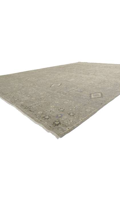 9 x 14 Contemporary Distressed Rug 30712