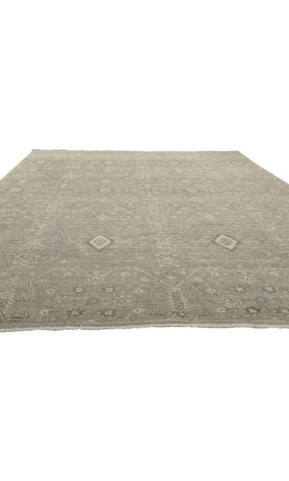 9 x 14 Contemporary Distressed Rug 30712