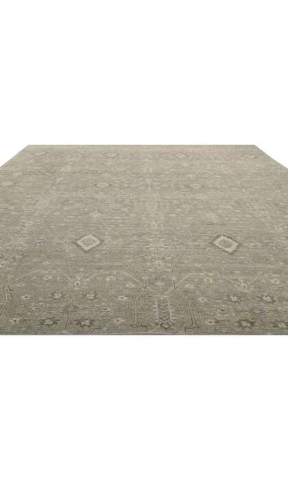 9 x 14 Contemporary Distressed Rug 30712