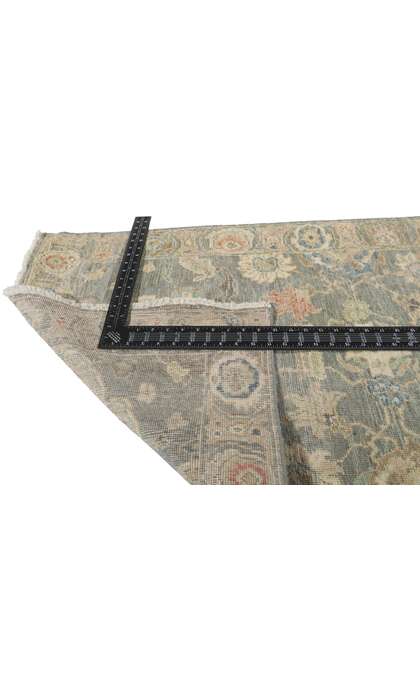 2 x 14 Modern Oushak Rug Runner Vintage Style 30715