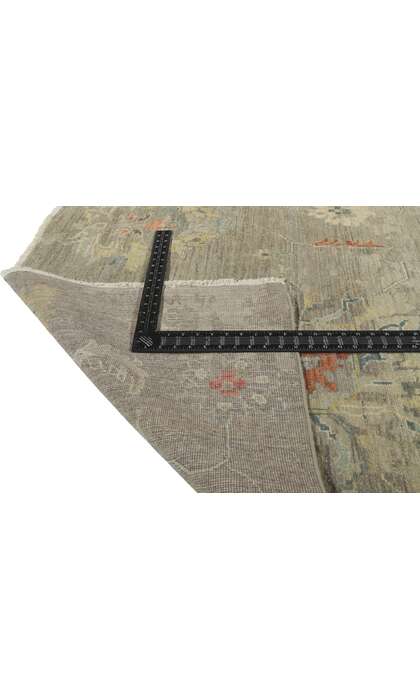 9 x 12 Vintage-Inspired Oushak Rug 30716