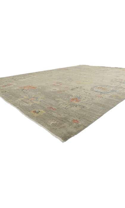 9 x 12 Vintage-Inspired Oushak Rug 30716