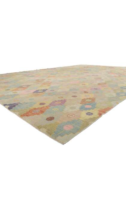 12 x 18 Colorful Oushak Rug 53779