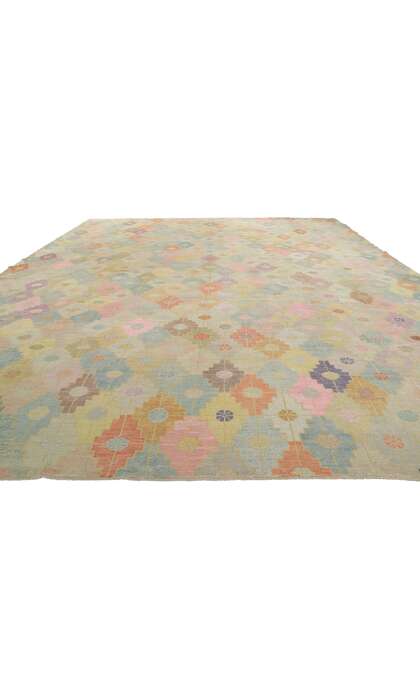 12 x 18 Colorful Oushak Rug 53779