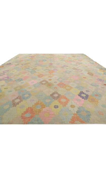 12 x 18 Colorful Oushak Rug 53779
