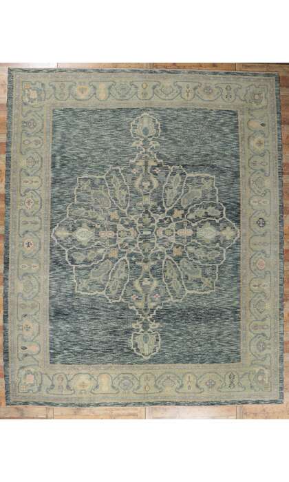 12 x 15 Contemporary Turkish Oushak Rug 53780