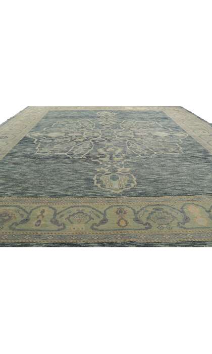 12 x 15 Contemporary Turkish Oushak Rug 53780