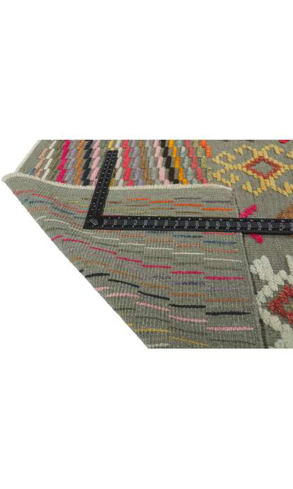 10 x 14 Turkish Kilim High-Low Rug 53784