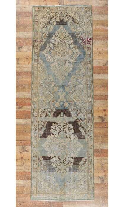4 x 13 Antique Persian Mahal Runner 61010