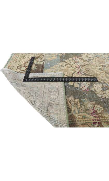 4 x 13 Antique Persian Mahal Runner 61010