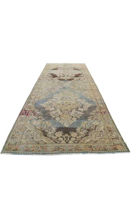 4 x 13 Antique Persian Mahal Runner 61010