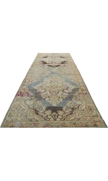 4 x 13 Antique Persian Mahal Runner 61010
