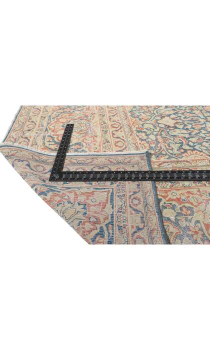 11 x 16 Distressed Antique Persian Kerman Rug 61024
