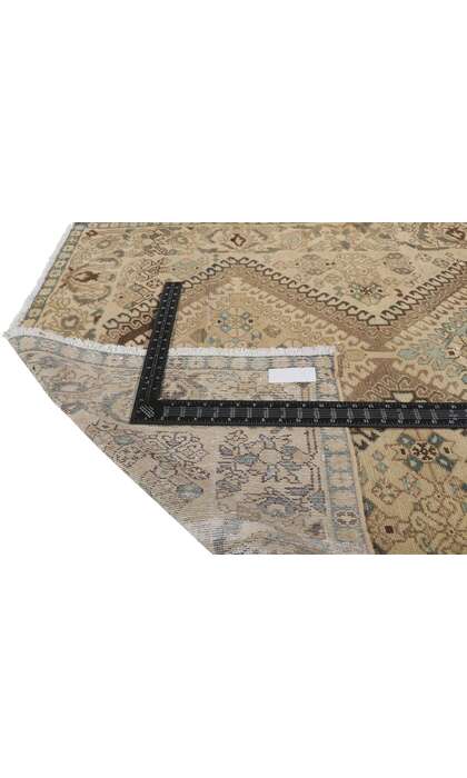 4 x 13 Vintage Persian Hamadan Runner 61026