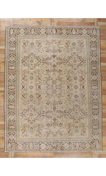 9 x 12 Antique Persian Mahal Rug 61028