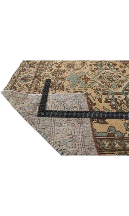 5 x 10 Vintage Persian Bakhtiari Rug 61029