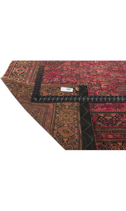 4 x 6 Antique Persian Farahan Rug 74293