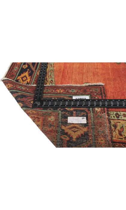 6 x 6 Antique Persian Bakhaish Rug 74953