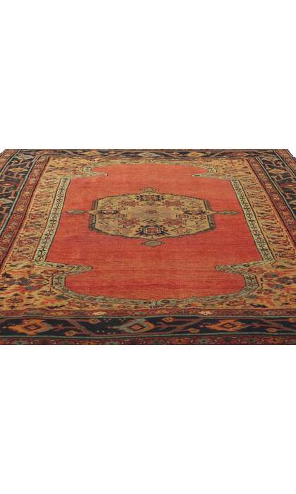 6 x 6 Antique Persian Bakhaish Rug 74953