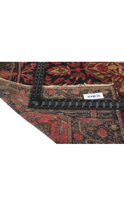 4 x 6 Antique Persian Farahan Rug 76975