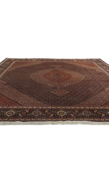 10 x 13 Vintage Persian Tabriz Rug 77677