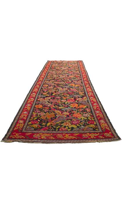 4 x 16 Antique Caucasian Karabakh Runner 78186