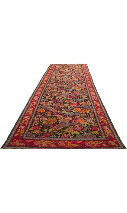 4 x 16 Antique Caucasian Karabakh Runner 78186