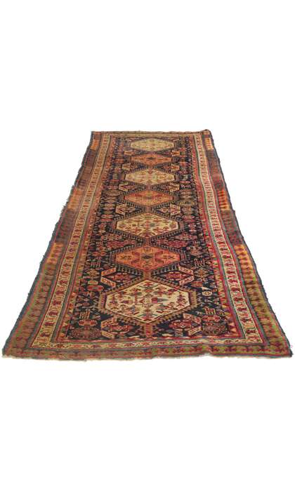 3 x 9 Antique Persian Northwest Rug 78195
