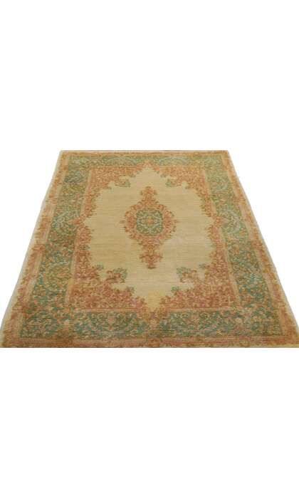 3 x 5 Vintage Persian Kerman Rug 78202
