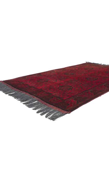 4 x 7 Vintage Persian Turkoman Rug 78205