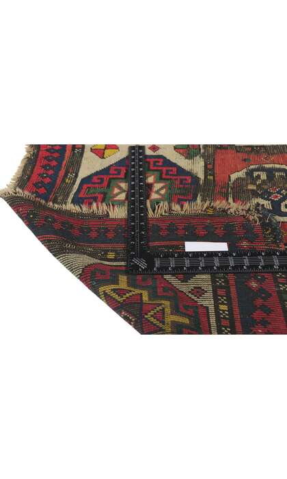 4 x 6 Antique Caucasian Kazak Rug 78211