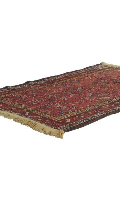 3 x 5 Antique Persian Hamadan Rug 78214