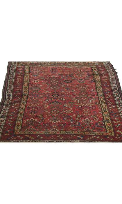 3 x 5 Antique Persian Hamadan Rug 78214