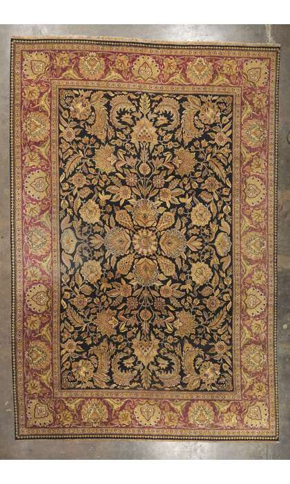 12 x 18 Vintage Indian Rug 78226