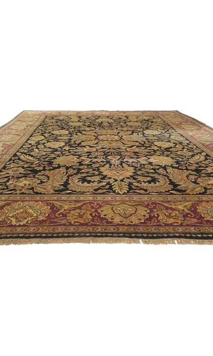 12 x 18 Vintage Indian Rug 78226