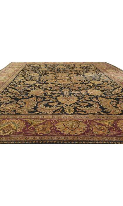 12 x 18 Vintage Indian Rug 78226