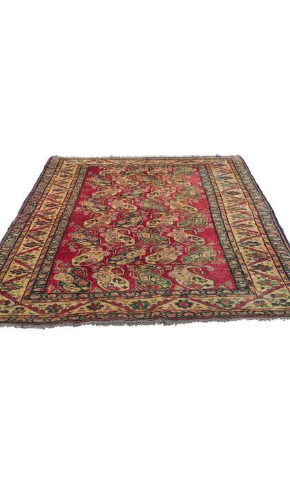 4 x 6 Vintage Afghani Rug 78228