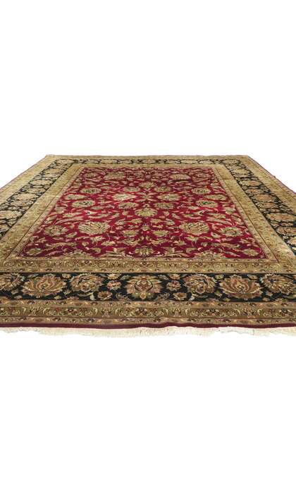 10 x 14 Vintage Indian Rug 78230