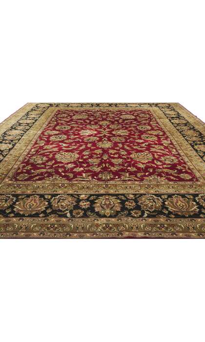10 x 14 Vintage Indian Rug 78230