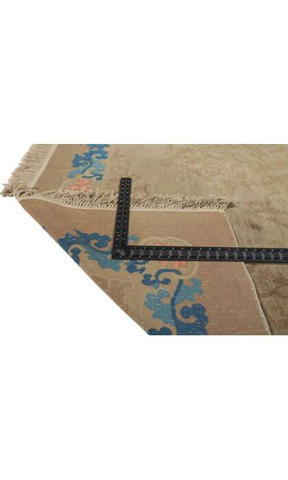 9 x 12 Antique Chinese Peking Rug 78231